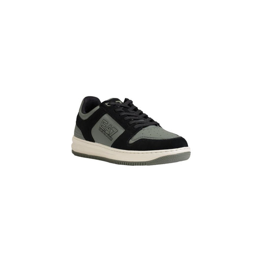 EA7 Emporio Armani Green Polyester Sneaker - Le schmidt